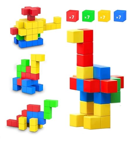 Amazon | 3cm角 ヒノキ キューブ ブロック27個 積み木 図形 パズル